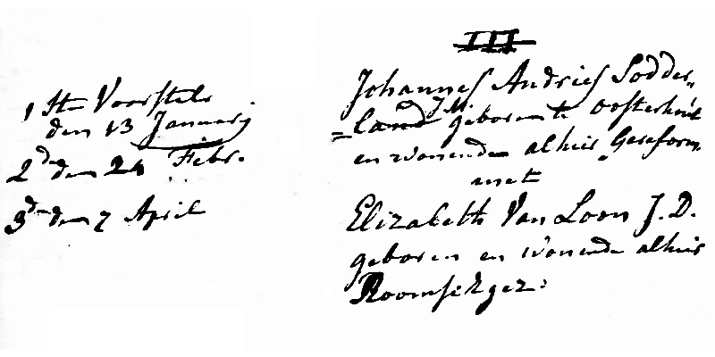 17820113 DTB Breda huw akte Johannes A Sodderland - Elisabeth v Loon